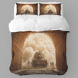 An Enormous Tank Explosion Printed Bedding Set Bedroom Decor Realistic Design