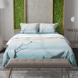 A Lone Bird Printed Bedding Set Bedroom Decor Animal Nature Design