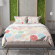 Aesthetic Floral Pattern Printed Bedding Set Bedroom Decor Seamless Pattern Design