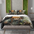 A Cheeky Monkey Printed Bedding Set Bedroom Decor Animal Design