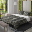 An Ancient Stone Ruin Printed Bedding Set Bedroom Decor Drawing Architecture Design