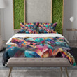 An Array Of Vibrant Gemstones Printed Bedding Set Bedroom Decor