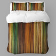 A Natural Earth Gradient Printed Bedding Set Bedroom Decor Simple Design