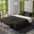 An Illusionary Maze Printed Bedding Set Bedroom Decor Illusion Design