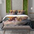 A Painting Of Jesus Printed Bedding Set Bedroom Decor