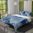 A Stormy Sea Marble Printed Bedding Set Bedroom Decor Texture Design