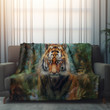 Need For Wildlife Conservation Printed Sherpa Fleece Blanket Socially Conscious Design