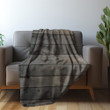 Old Realistic Wood Printed Sherpa Fleece Blanket Texture Design