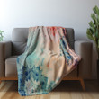Whimsical Mandalas And Paisley Printed Sherpa Fleece Blanket Boho Pattern Design