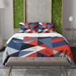 Abstract Pattern Of Geometric Shapes Printed Bedding Set Bedroom Decor