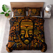 African Tribal Heritage Abstract Design Printed Bedding Set Bedroom Decor