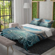 Expressive Line Landscape Optical Illusion Design Printed Bedding Set Bedroom Decor