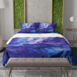Celestial Nebulae Marble Texture Design Printed Bedding Set Bedroom Decor