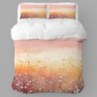 Sunrise Meadow Abstract Nature Design Printed Bedding Set Bedroom Decor