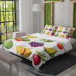 Set Up Tropical Fruits Printed Bedding Set Bedroom Decor