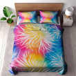 Vivid Spiral Tie Dye Seamless Pattern Design Printed Bedding Set Bedroom Decor