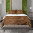 Parquet Wood Texture Design Printed Bedding Set Bedroom Decor