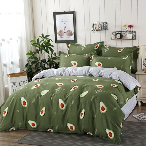 Kids Bedding Sets Cotton Home Textile Student Dormitory Sheets Printed Bedding Set
