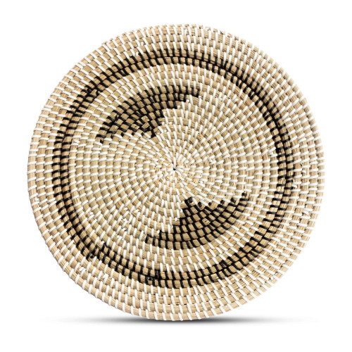 Cassia Pattern Boho Vintage Style Handcrafted Rattan Wall Hanging Decorative Placemats For Dining Table