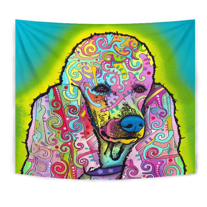 Poodle Tapestry Wall Hanging Room Decor Gift For Poodle Lovers