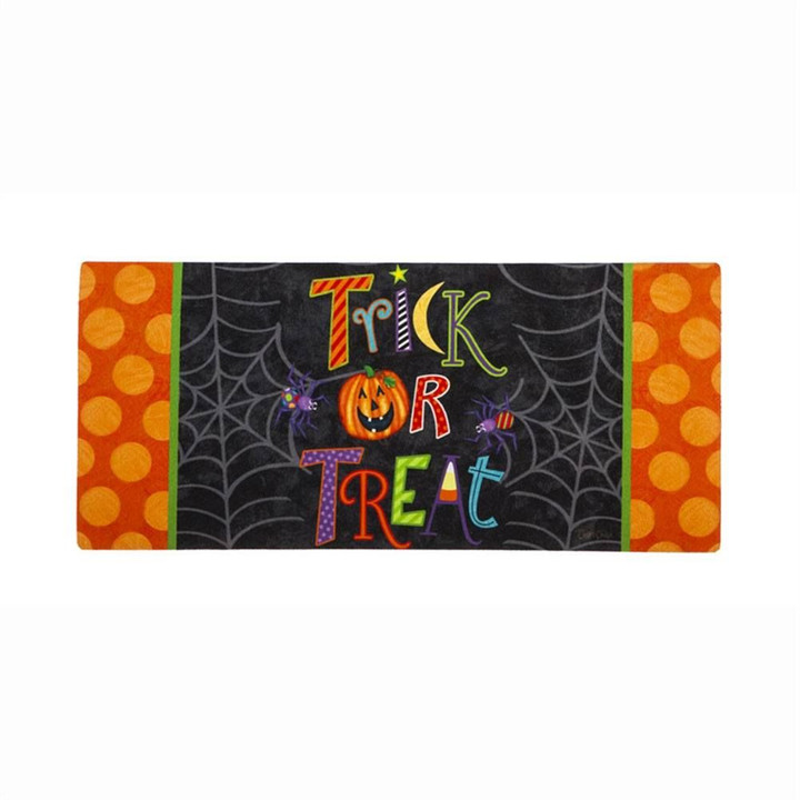 Trick-Or-Treat Halloween Non-Slip Printed Doormat Home Decor Gift Ideas