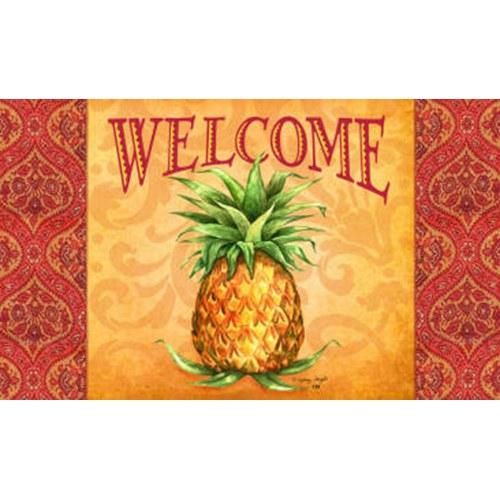 Elegant Pineapple Welcome Non-Slip Printed Doormat Home Decor Gift