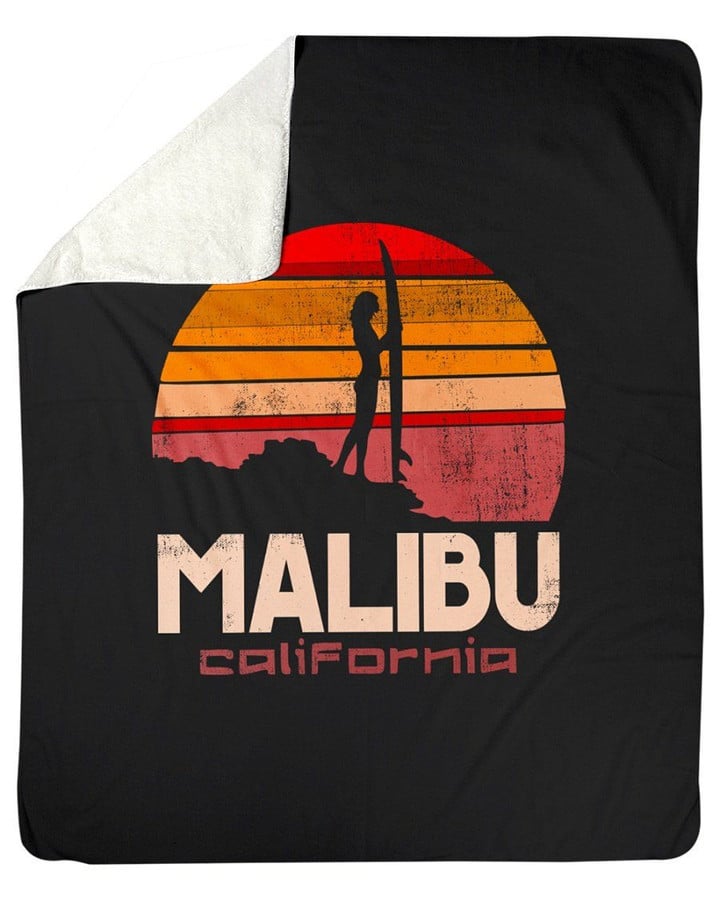 Malibu California Blanket Fleece Blanket