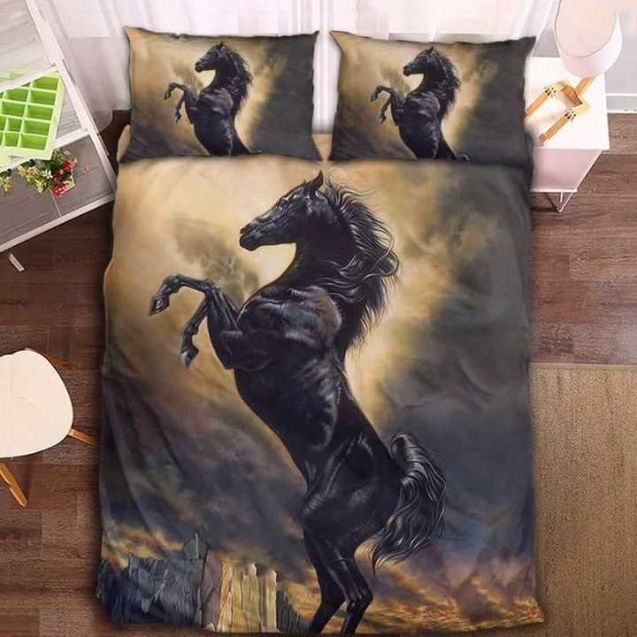 Majestic Horse Printed Bedding Set Bedroom Decor