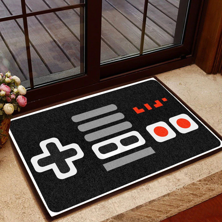 Nintendo Player Printed Doormat Home Decor