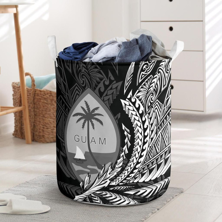 Guam Beach Lifestyle Wings Style Printed Laundry Basket