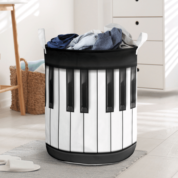 Piano Shortcut Laundry Basket