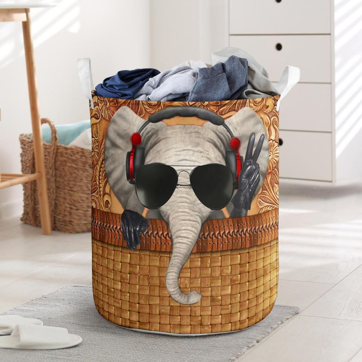Elephant Laundry Basket