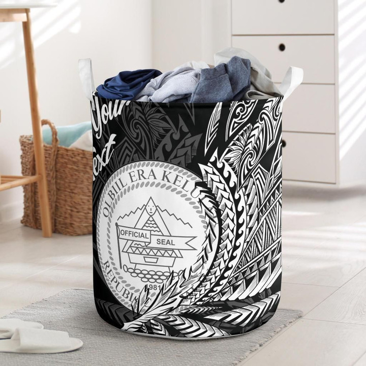 Seal Of Palau Logo Wings Style Printed Laundry Basket