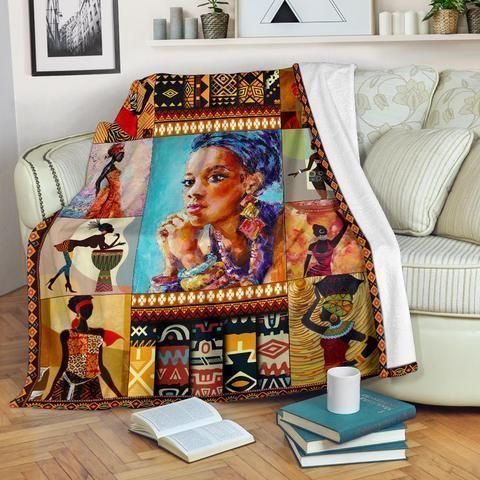 African Culture Cliv Blanket