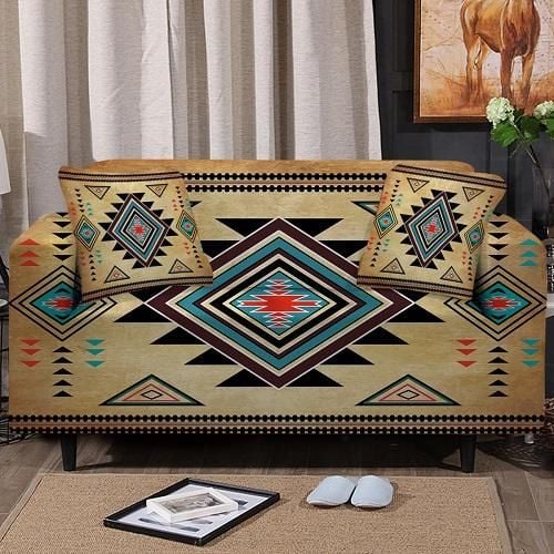 Awesome Old Pattern Printed Sofa Couch Cover