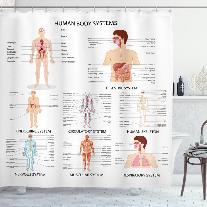 Different Bodies Shower Curtain Home Decor