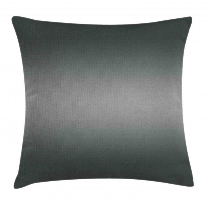 Grey Smoke Fume Design Art Printed Cushion Cover