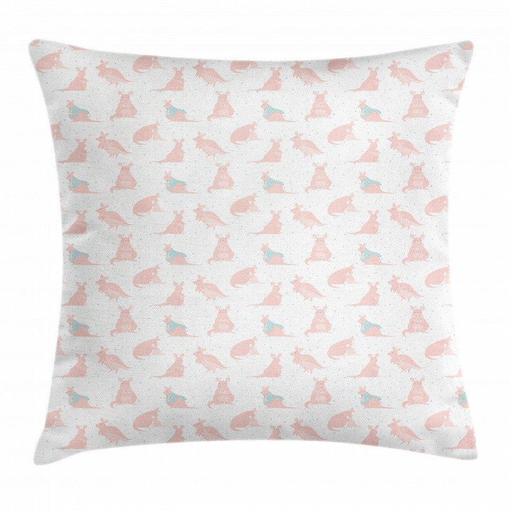 Nursery Conceptand Hearts Art Pattern Printed Cushion Cover