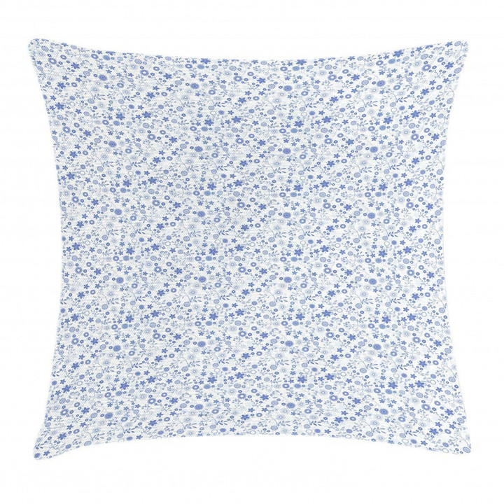 Little Blossoms Romantic Art Pattern Printed Cushion Cover