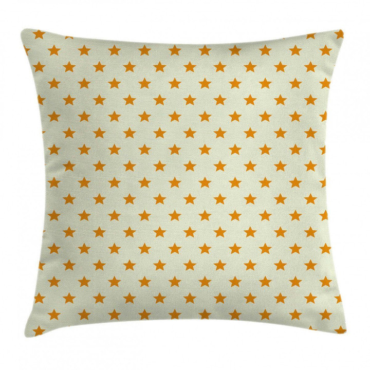 Vibrant Galactic Cluster Pattern Art Printed Cushion Cover