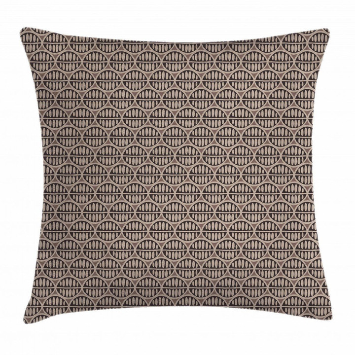 Clannish Spotted In Shape Pattern Cushion Cover