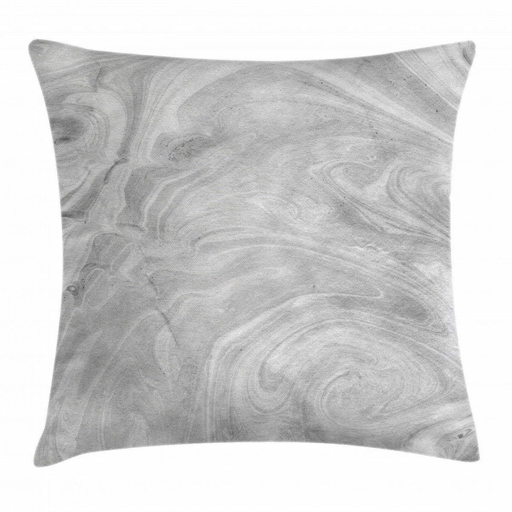 Traditional Japanese Marble Pattern Printed Cushion Cover