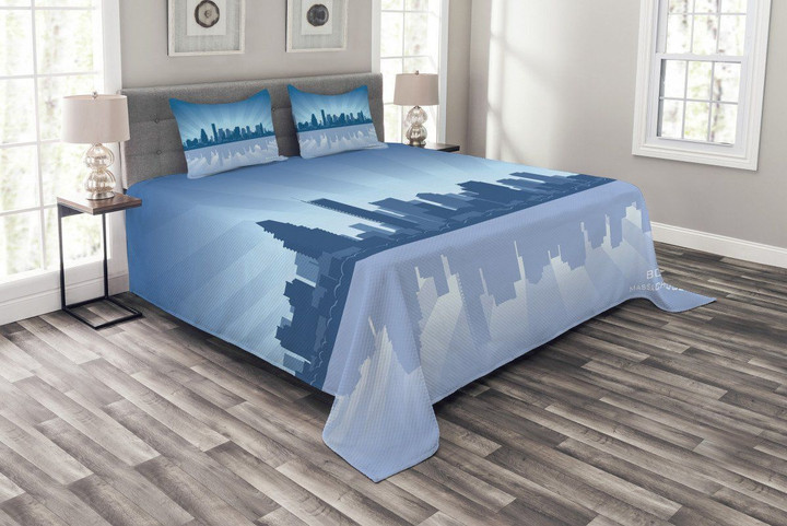 Reflection In Water 3D Printed Bedspread Set