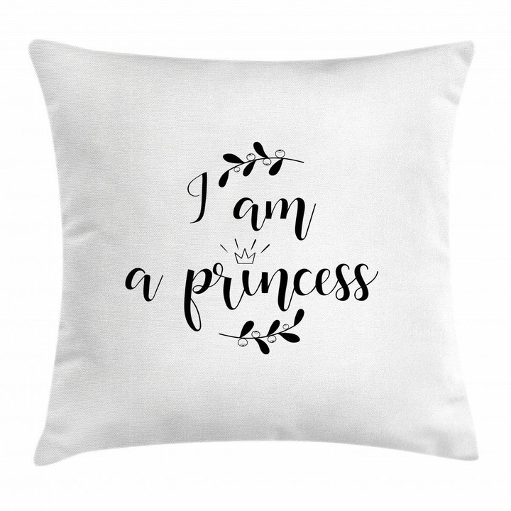 Olive Branch A Princess Pattern Cushion Cover