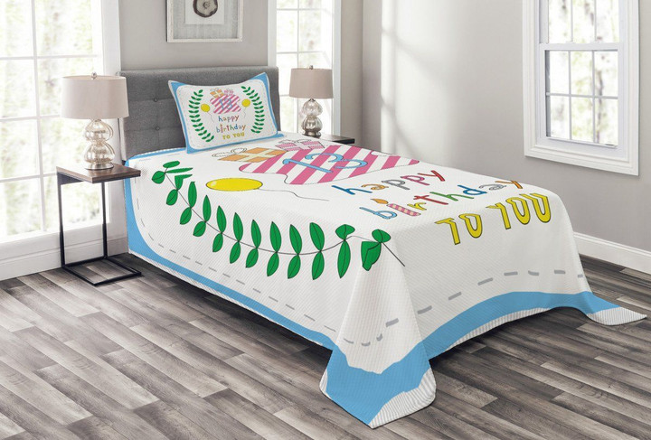 13th Birthday Gifts 3D Printed Bedspread Set