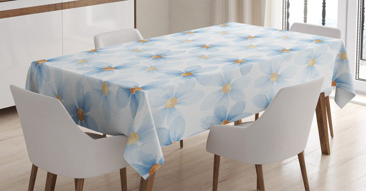 Chamomiles Art Printed Tablecloth Home Decor