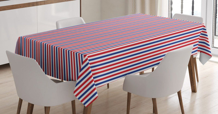 Symbolic Independence Day Pattern Printed Tablecloth Home Decor