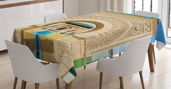 Moroccan African Style Printed Tablecloth Home Decor