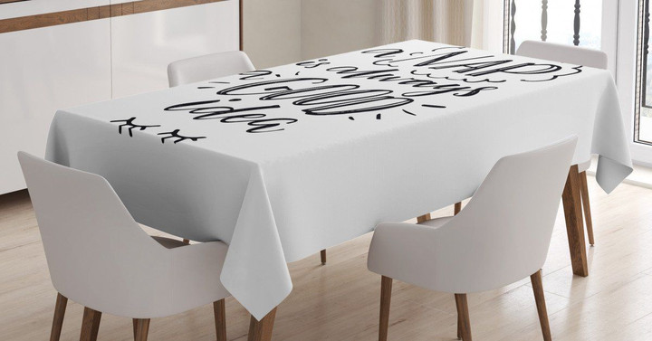 Nap Is Always An Idea Printed Tablecloth Home Decor