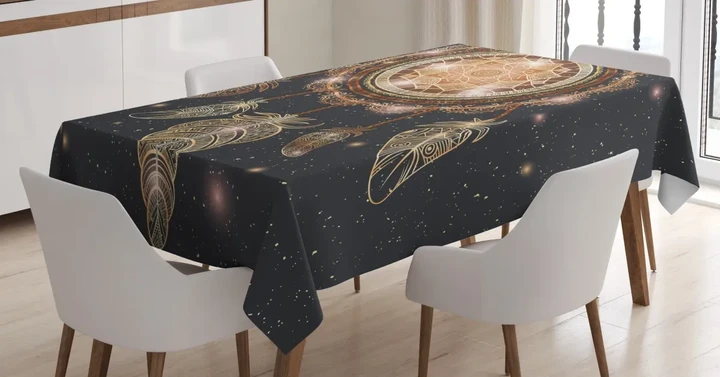 Bohemian Dreamcatcher Design Printed Tablecloth Home Decor